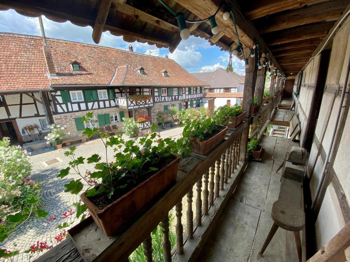 Chambres D'Hotes De Charme A La Ferme Freysz Quatzenheim Εξωτερικό φωτογραφία